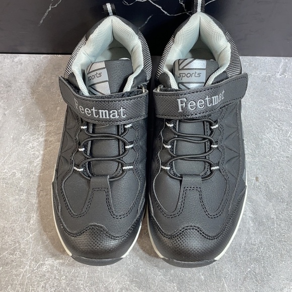 Feetmat K-Sport Hiking Shoes Black Size 4m - Picture 6 of 8